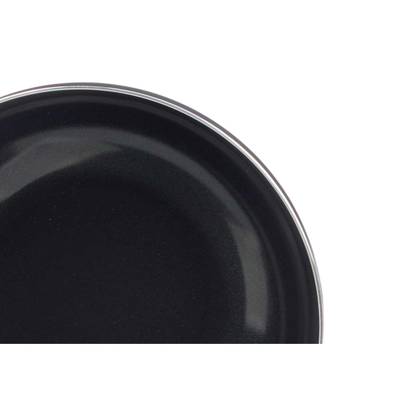 WOK POIGNÉES ANTHRACITE 22CM