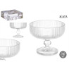 COUPE À GLACE 310ML TRANSPARENT RAYURES