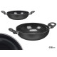 WOK PADELLA MANICI ANTRACITE 28CM