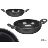 WOK POIGNÉES ANTHRACITE 28CM