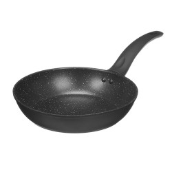 POÊLE INDUCTION ANTIADHÉSIVE ALUMINIUM NOIR 28CM