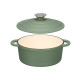 CASSERUOLA GHISA VERDE 20CM