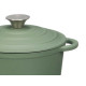 CASSERUOLA GHISA VERDE 20CM