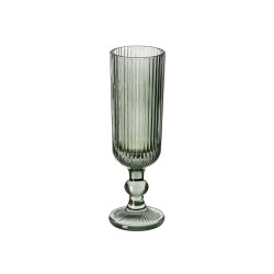 COUPE À CHAMPAGNE 160ML VERT MOUSSE RAYURES