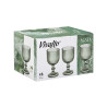COUPE À EAU 370ML VERT MOUSSE RAYURES