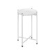 VASO METAL PERNAS BRANCO