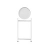 VASO METAL PERNAS BRANCO