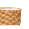 SET 3 CESTE PLASTICA GAMBE LEGNO NATURALE