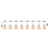 GUIRLANDE LED 8 LANTERNES CYLINDRIQUES 4M EXTÉRIEU