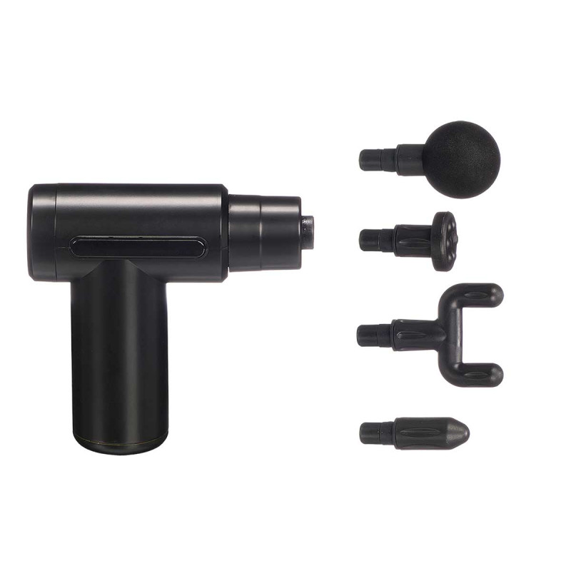 MASSAGEUR NOIR 4 TÊTES 6 VITESSES 20W