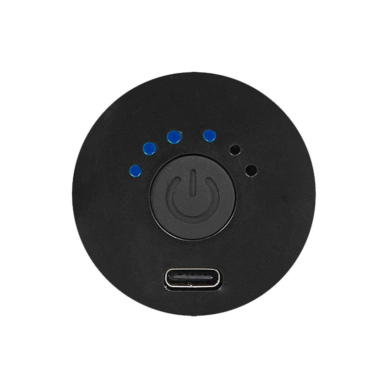 MASSAGGIATORE NERO 4 ATTACCHI 6 VELOCITA 20W