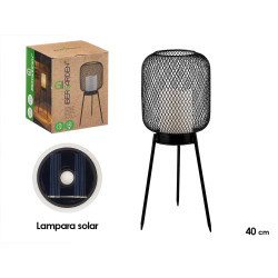 PORTE-BOUGIE MAILLE LUMIÈRE LED SOLAIRE