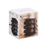 SET ESPECIERO 12 BOTES NEGRO