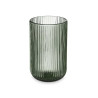 VERRE HAUT 430ML VERT MOUSSE RAYURES