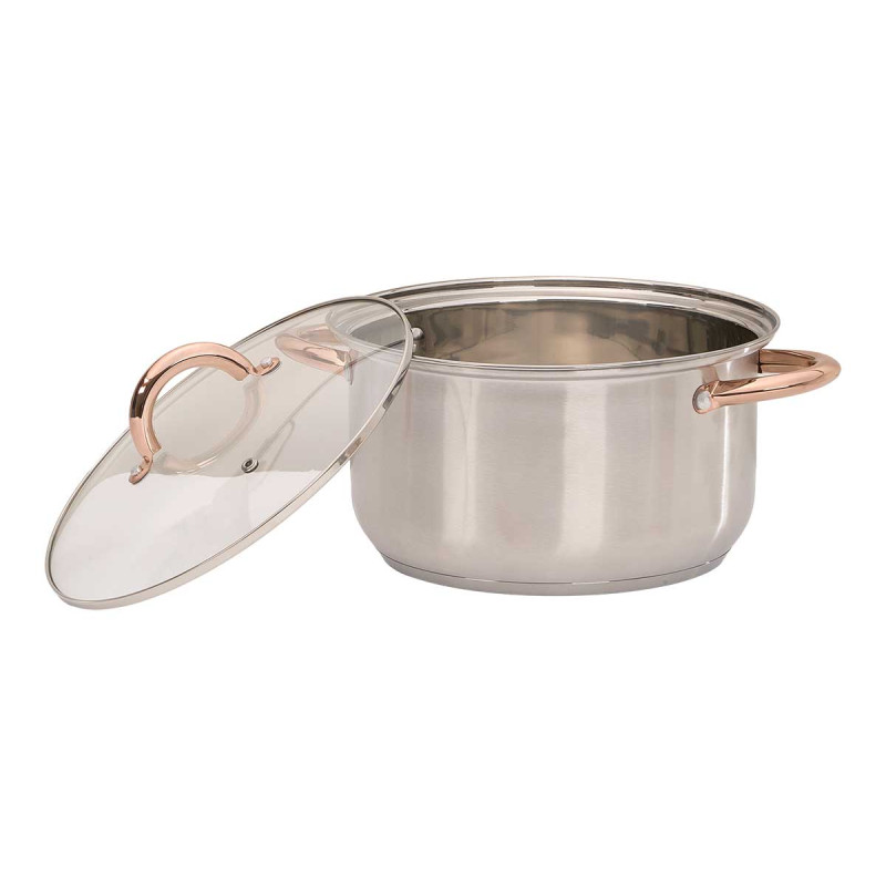 MANICI PENTOLA COLORE RAME 24CM