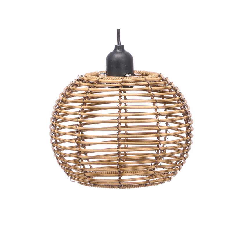 OUTDOOR LED STRING LIGHTS WITH 8 ROUND LANTERNS 4M