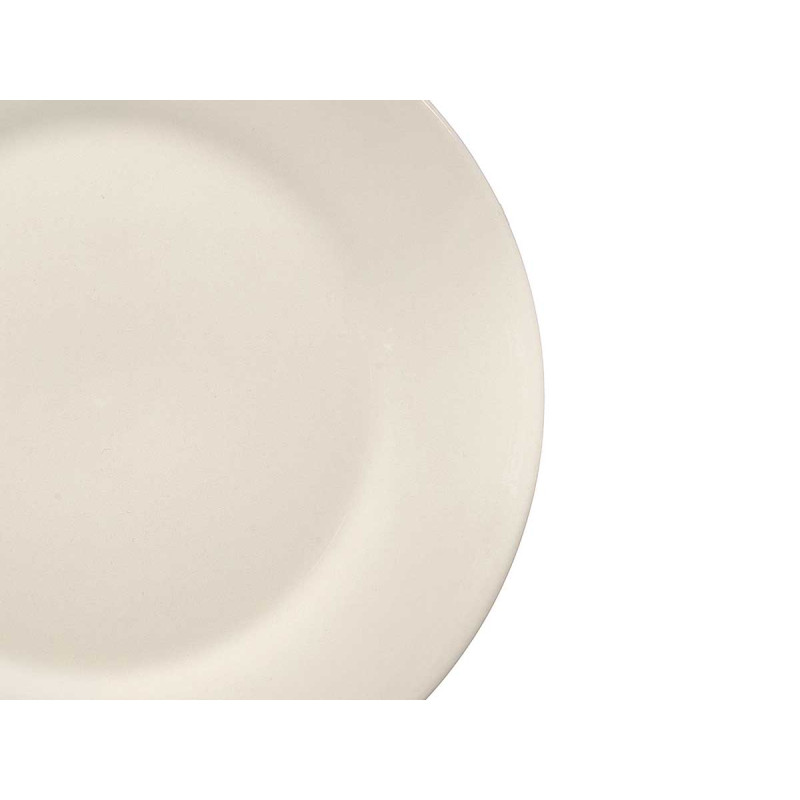 WINGED FLAT PLATE PORCELAIN 27CM