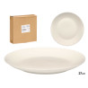 SMOOTH FLAT PLATE PORCELAIN 27CM