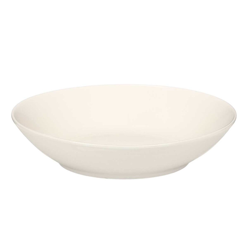 PRATO FUNDO LISO PORCELANA 20,5CM
