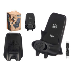 CARICATORE WIRELESS ALTOPARLANTE LED