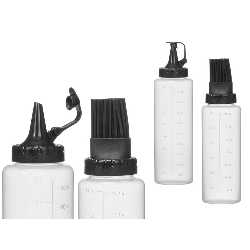 SET SALSAIOLA BOTTIGLIA SPAZZOLA DISPENSER