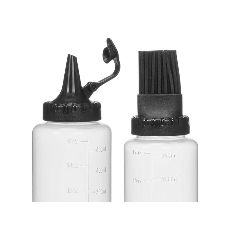 ENSEMBLE SAUCIÃˆRE BOUTEILLE DISTRIBUTEUR PINCEAU