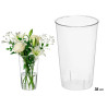 VASO CONICO ACRILICO 38X21X16CM