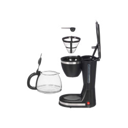 CAFFETTIERA ELETTRICA 12 TAZZE 830W 1,2L