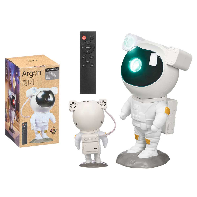 PROIETTORE LED ASTRONAUTA TELECOMANDO