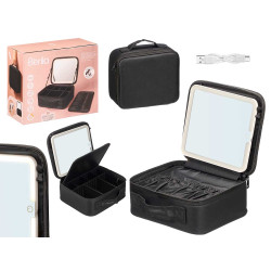 ORGANIZADOR COSMETICO ESPELHO LED