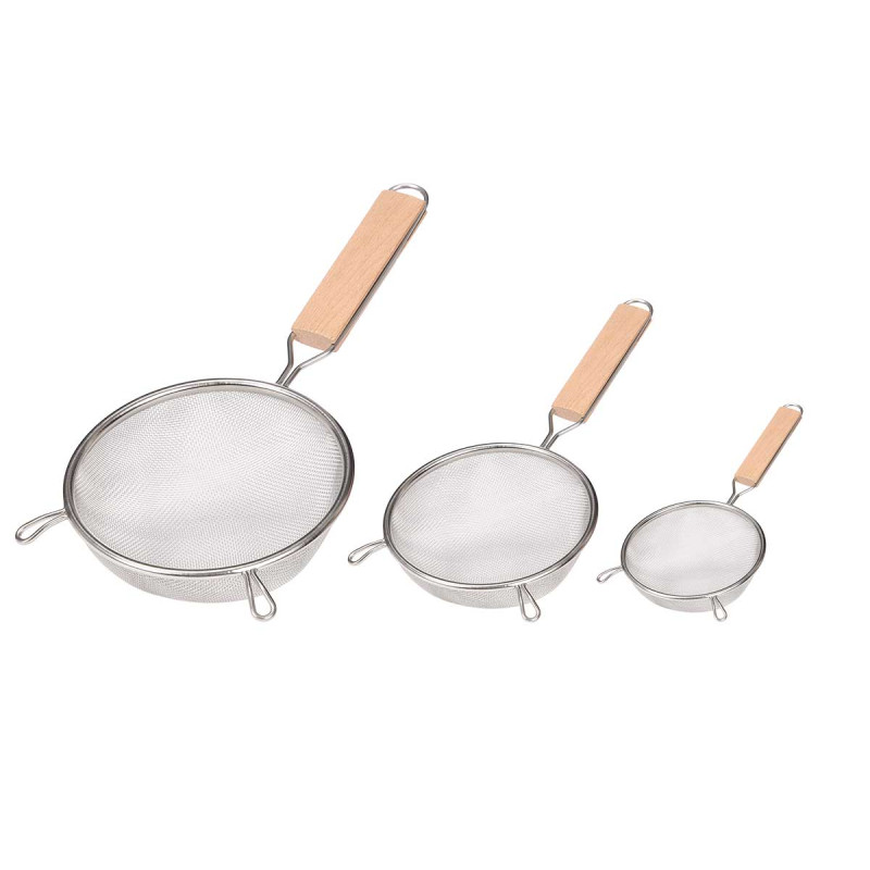 SET 3 COLINI ACCIAIO