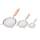 SET 3 COLADORES ACERO