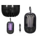 LAMPE ANTI-MOUSTIQUE OVALE NOIRE