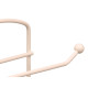 PORTASCOPINO METALLO BEIGE PORTAROTOLO MANICO BAMB