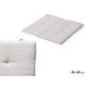 COUSSIN CHAISE GRIS CLAIR 40 X 40 CM