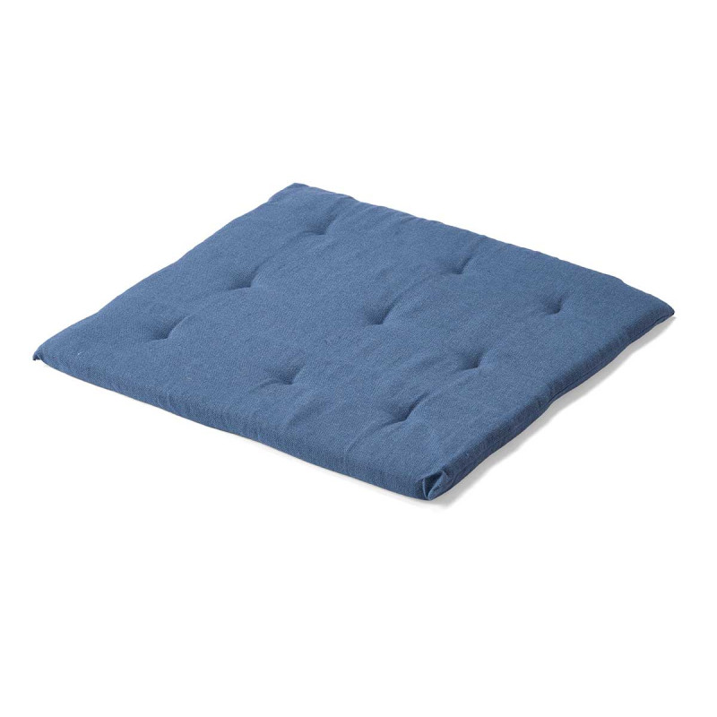 BLUE CHAIR CUSHION 40 × 40 CM