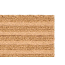 FLOOR MAT RECTANGULAR BROWN 50X80CM