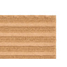 ZERBINO RETTANGOLARE MARRONE 50X80CM