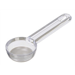 COLHER PLASTICO CINZENTO GELADO