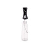 BLACK SPRAY OIL BOTTLE GLASS PLASTIC 200ML