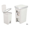 BALDE DO LIXO PEDAL BRANCO 25L