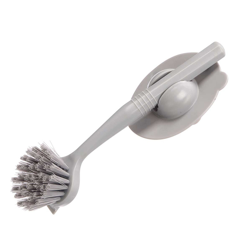 SET 2PZS SOPORTE CEPILLO GRIS