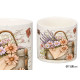 CERAMIC FLOWERPOT HANDBAG FLOWERS
