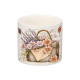 VASO CERAMICA BORSA FIORI