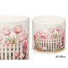 VASO CERÂMICO CERCA FLORES