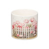 MACETA CERAMICA VALLA FLORES