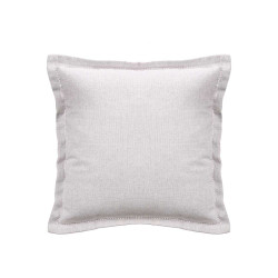 COJIN VOLANTE CREMALLERA GRIS CLARO 40X40 CM