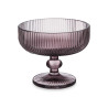 COUPE À GLACE 310ML ROSE RAYURES