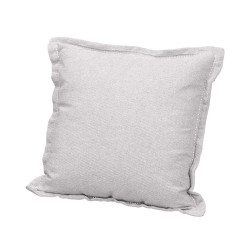 COUSSIN VOLANT FERMETURE ÉCLAIR GRIS FONCÉ 40X40 C