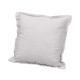 CUSCINO ZIP GRIGIO SCURO ARRICCIATO 40 × 40 CM